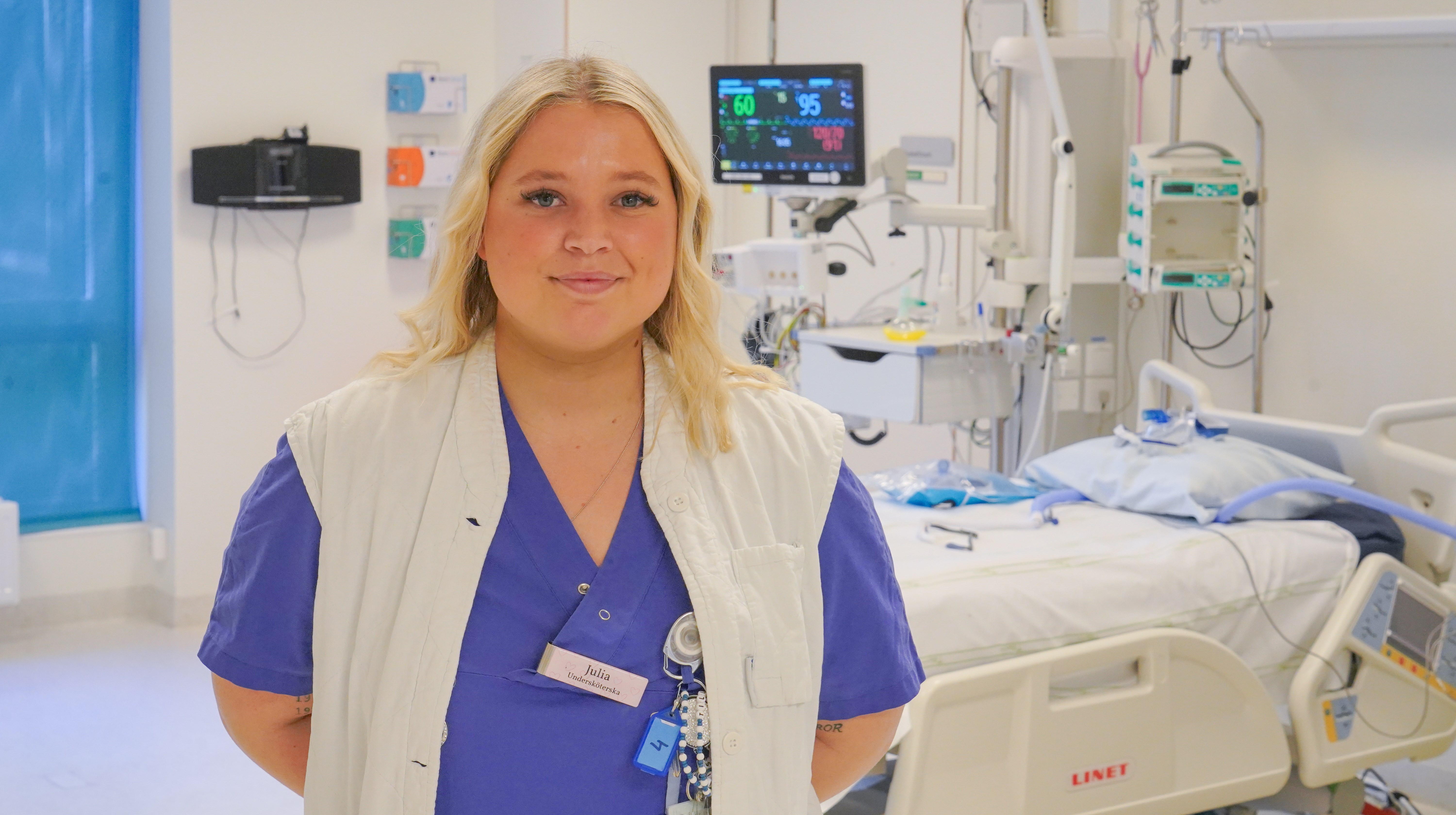 Foto Julia Isaksson, undersköterska