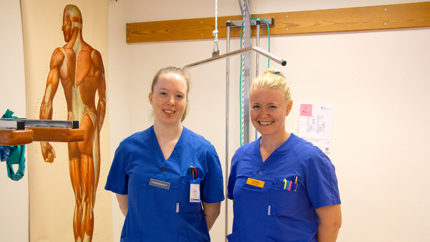 Linnea Karlsson och Camilla Bundgaard