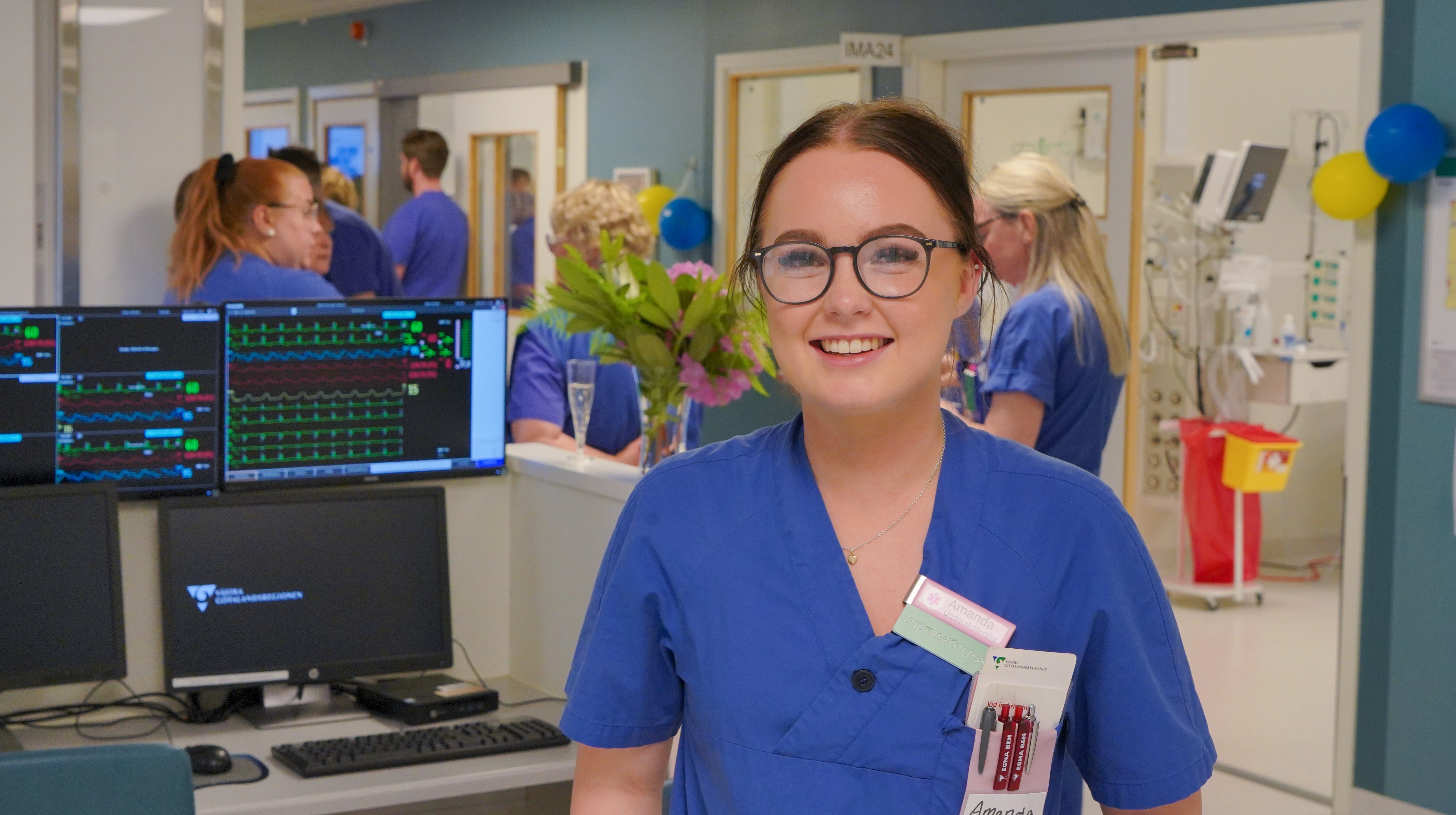 Amanda Eriksson, undersköterska